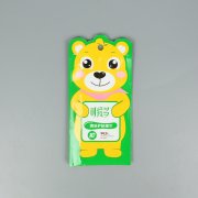可愛多清潔護膚濕巾+亮麵塑料複合+異形四邊封
