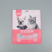 寵物零食袋+啞光塑料複合+自立拉鏈